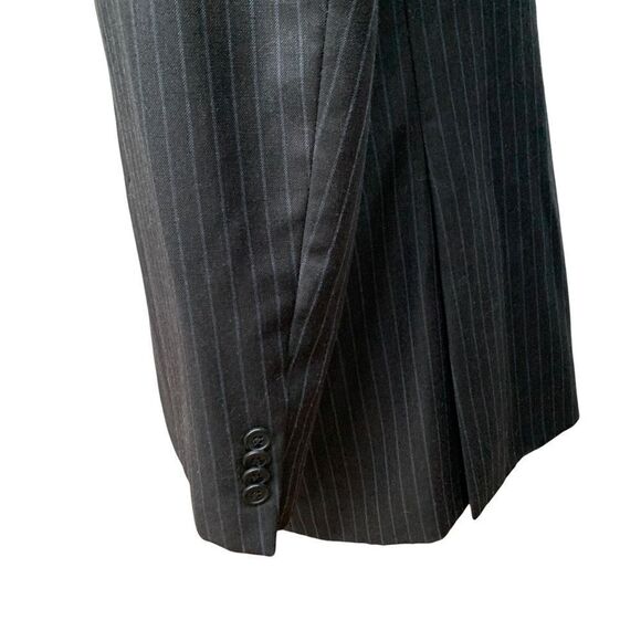 Tommy 100% Wool Pinstriped Two Button Blazer Suit Sport Coat Men’s size L 42 - Picture 4 of 15